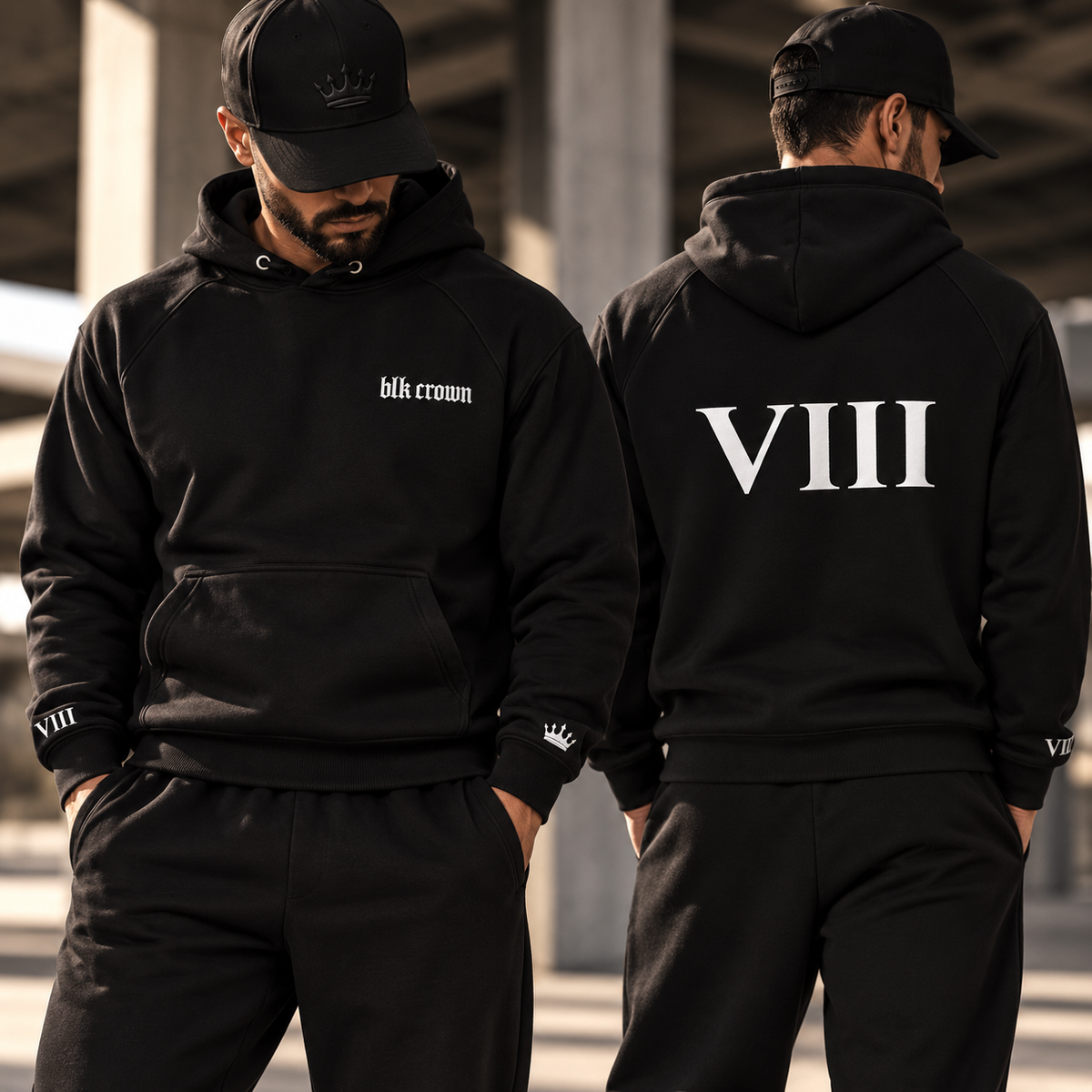 Eighth Kingdom Hoodie (White Crown)