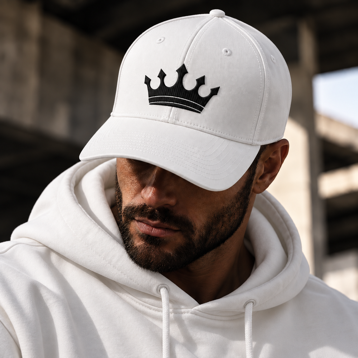 Origin Collection Fitted Hat (Blk Crown)