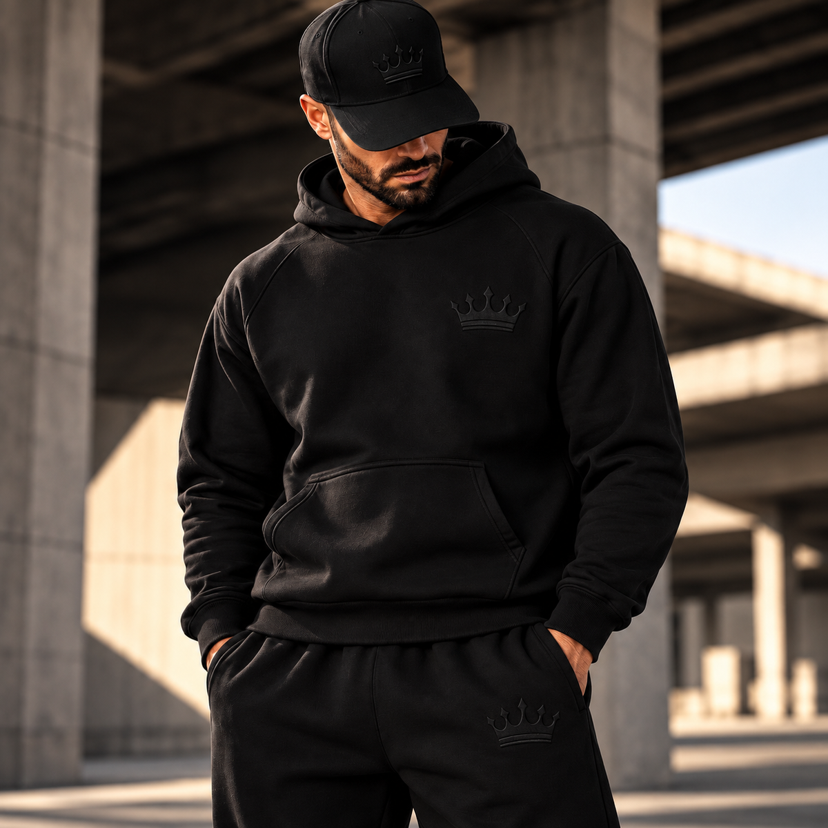 Origin Collection Hoodie (Blk Crown)