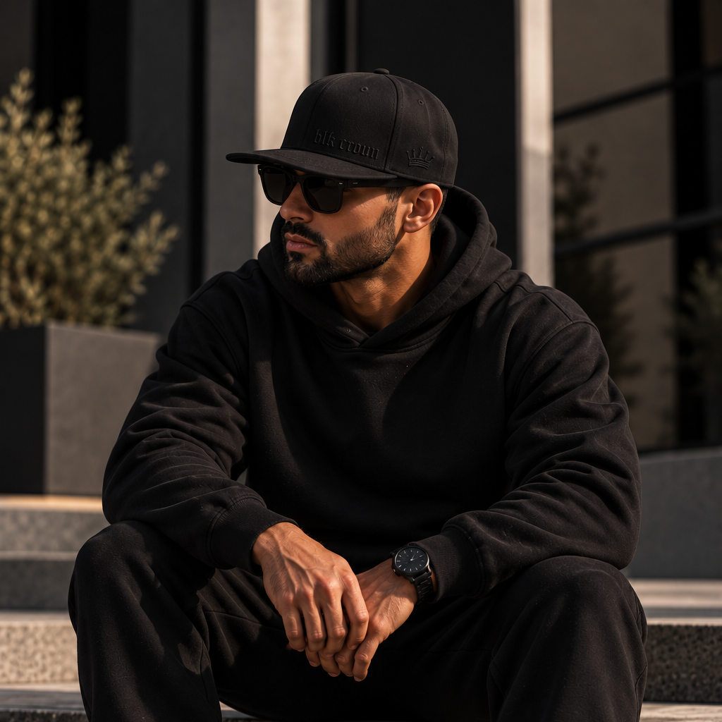 BLK CROWN™ Eighth Kingdom Snapback Hat