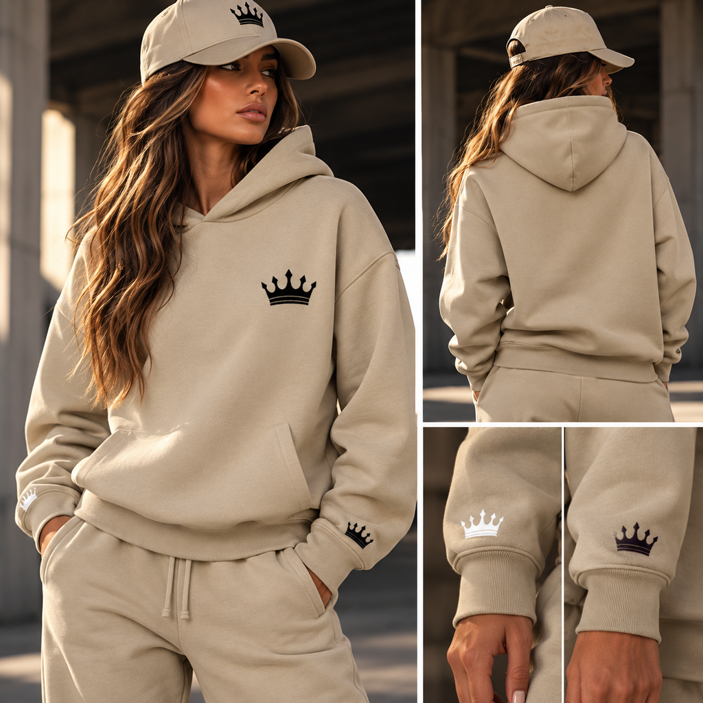 Sovereign Collection Sculpted Hoodie (Blk Crown)